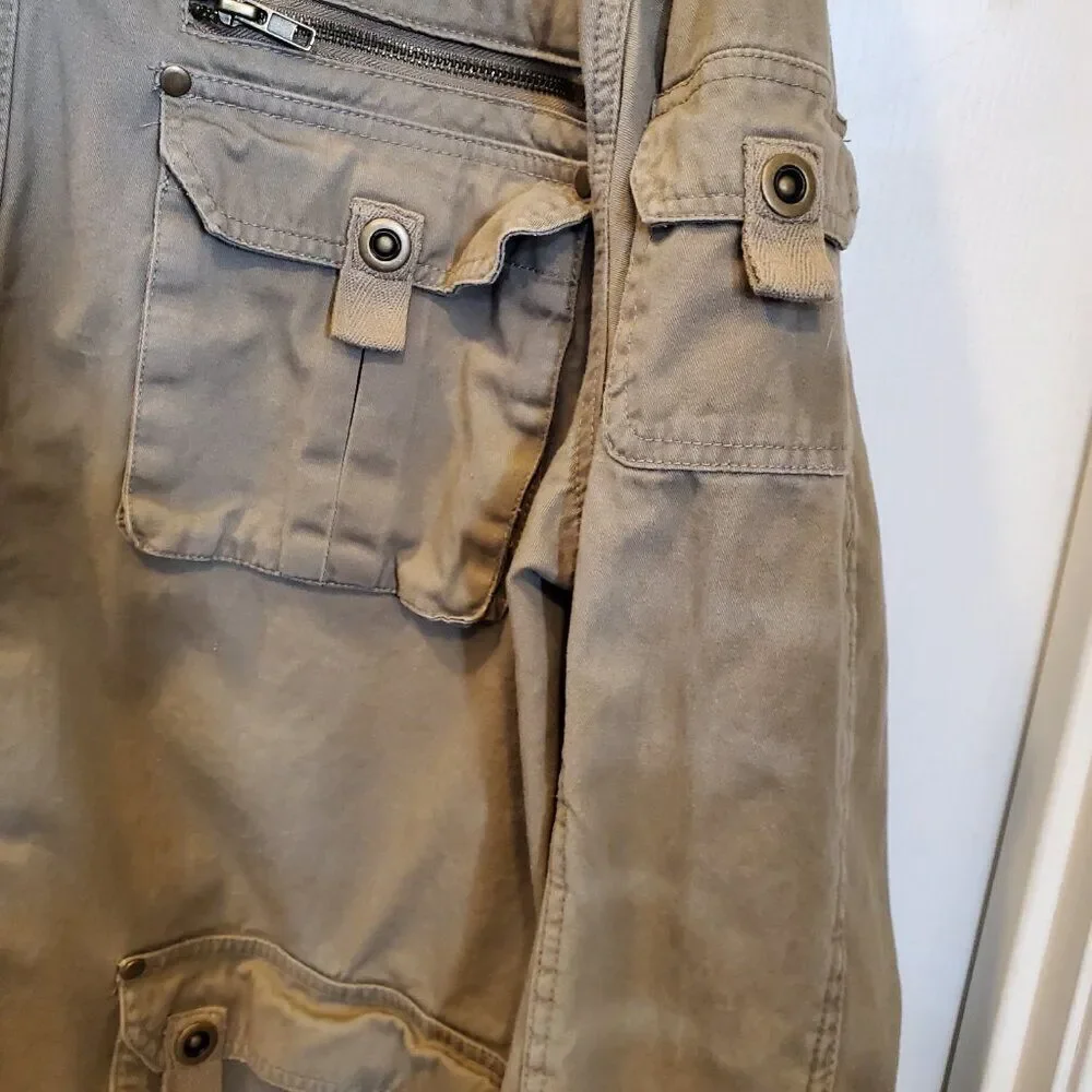 Oversized Utility Cargo Jacket 2xl Plenty of pockets! - Picture 4 of 6